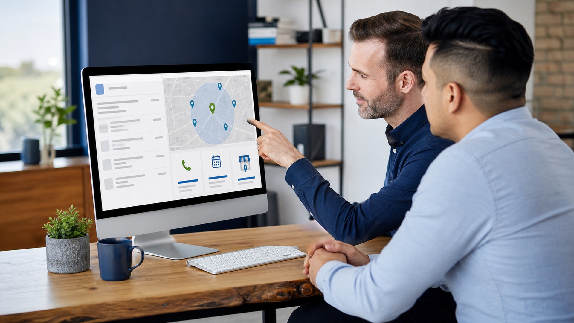 Local SEO specialist helping a local service business improve Google search visibility, calls and bookings